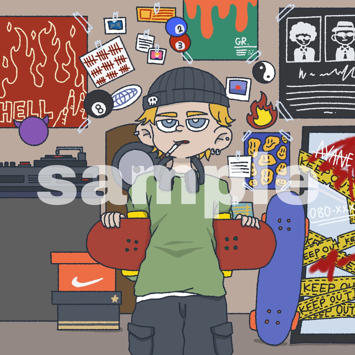 ポップなカートゥーン風イラスト作成します あなたの世界観を表現させて頂きます イメージ2
