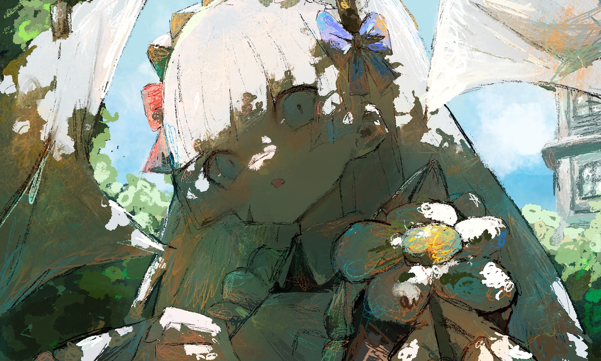 厚塗りで雰囲気あるイラストを制作致します アイコンイラスト･MVイラスト･動画や配信用などを制作します イメージ4