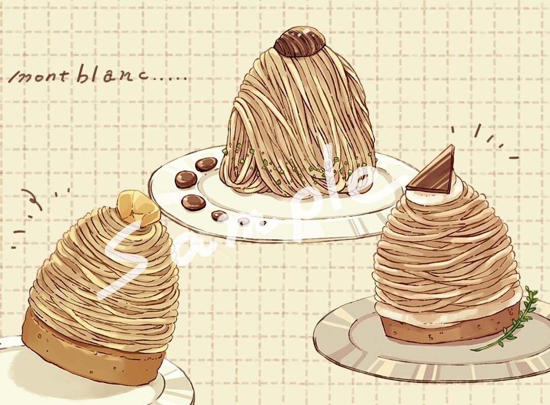 乙女心くすぐるスイーツイラストお描きします 可愛く華やかなスイーツイラストお求めの方へ( ᵕᴗᵕ ) イメージ2