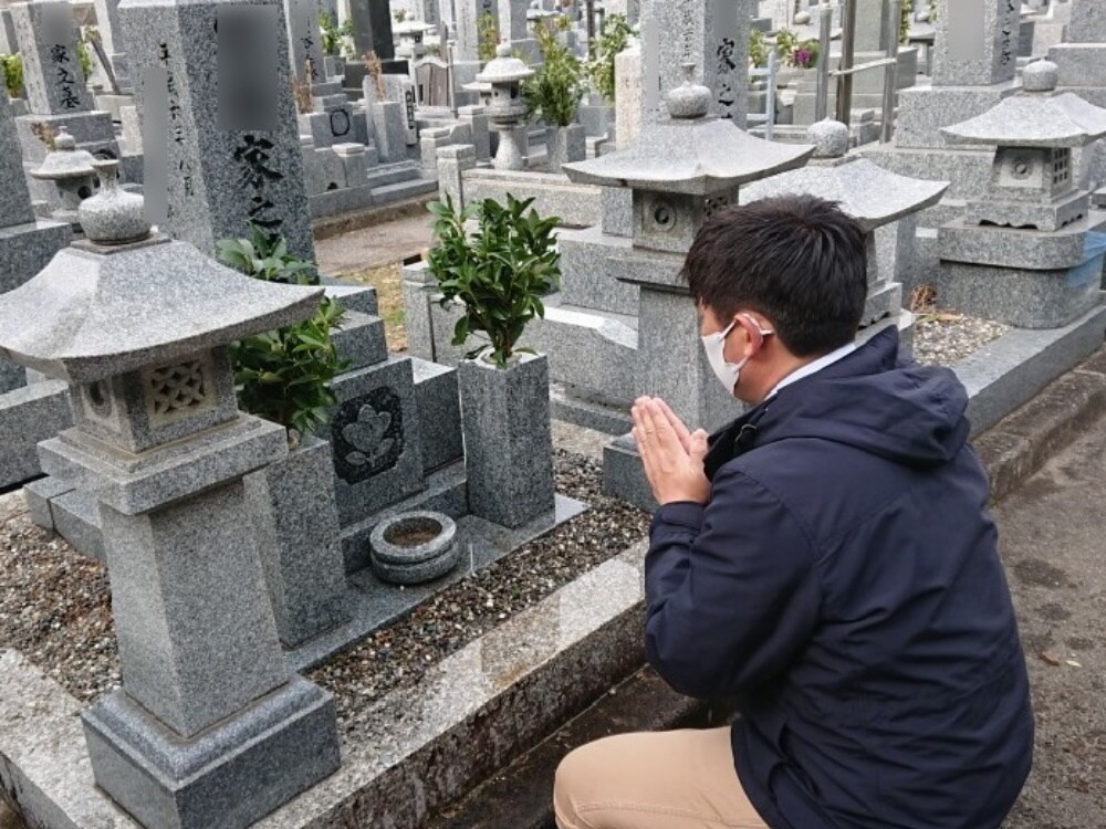 おはかもり・山口県内のお墓参り心をこめて代行します コロナ感染症のリスクが高いから…お墓参りのお困りごとを解決 イメージ1
