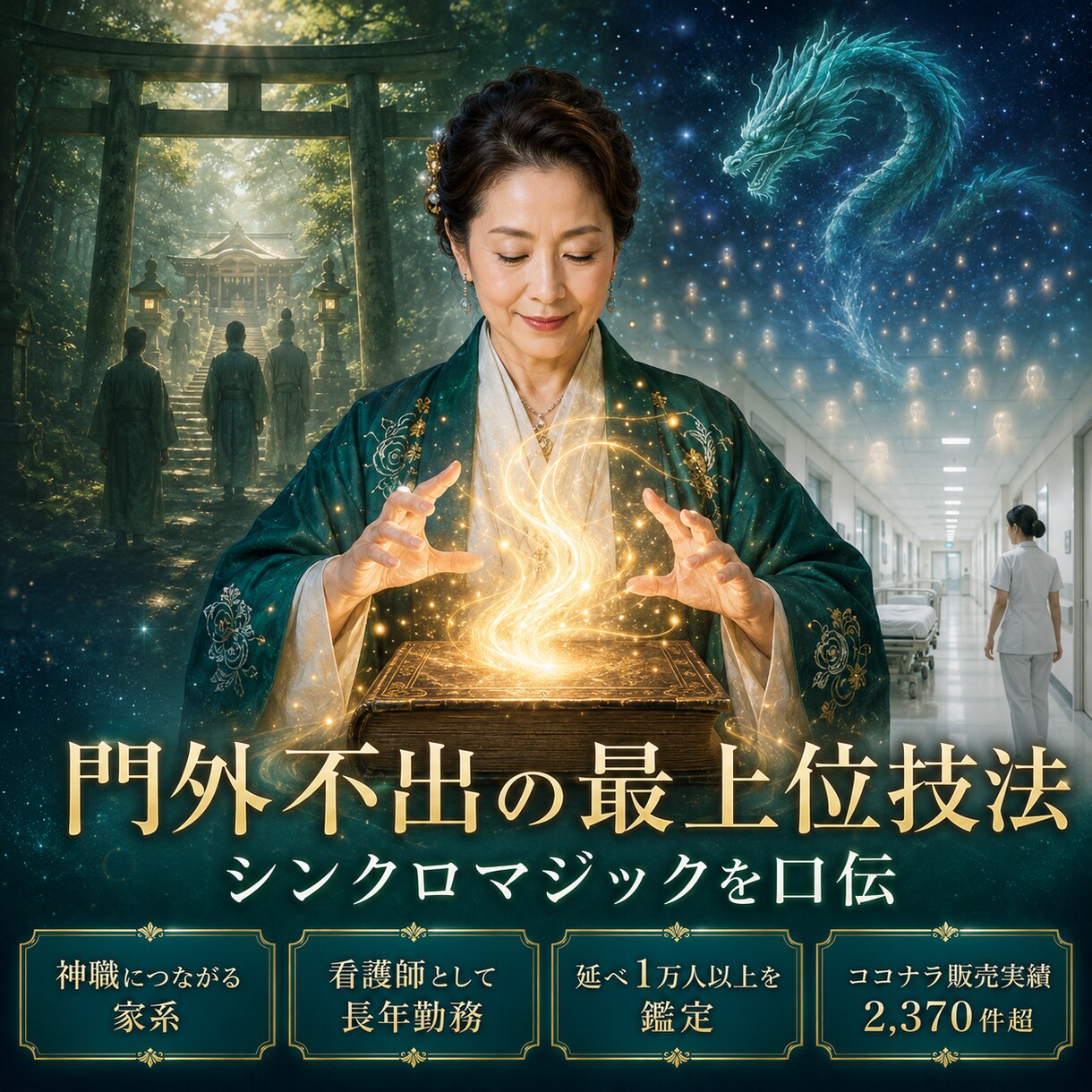 霊能力を統合し光の魔術師へ覚醒させます 瞑想・オーラ視・次世代レイキ・シンクロマジックを伝授 イメージ4
