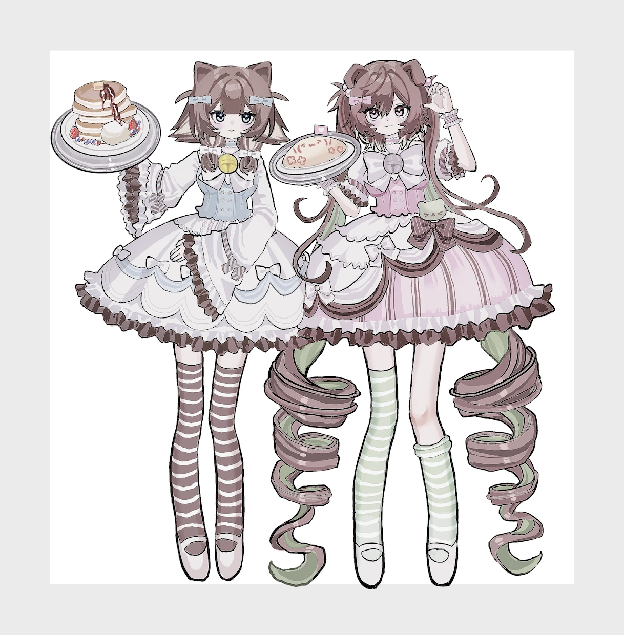 SNS◎商用◎♡キャラ立ち絵風イラストを描きます 格安♡急ぎの方♡可愛らしい絵柄であなた好みのキャラクターを！ イメージ1