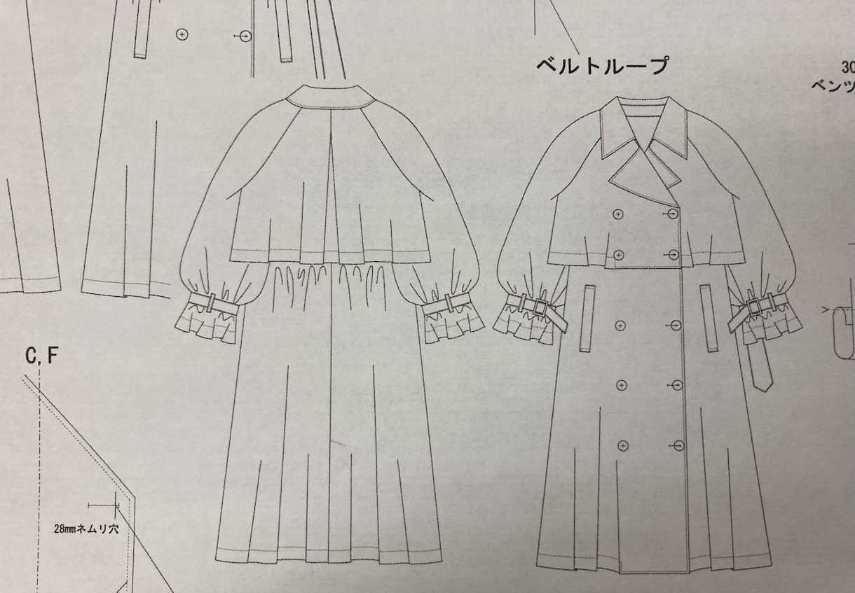アパレル用ハンガイラストを作成します 縫製仕様書や指示書に使えるハンガイラストを作成したします。 イメージ2