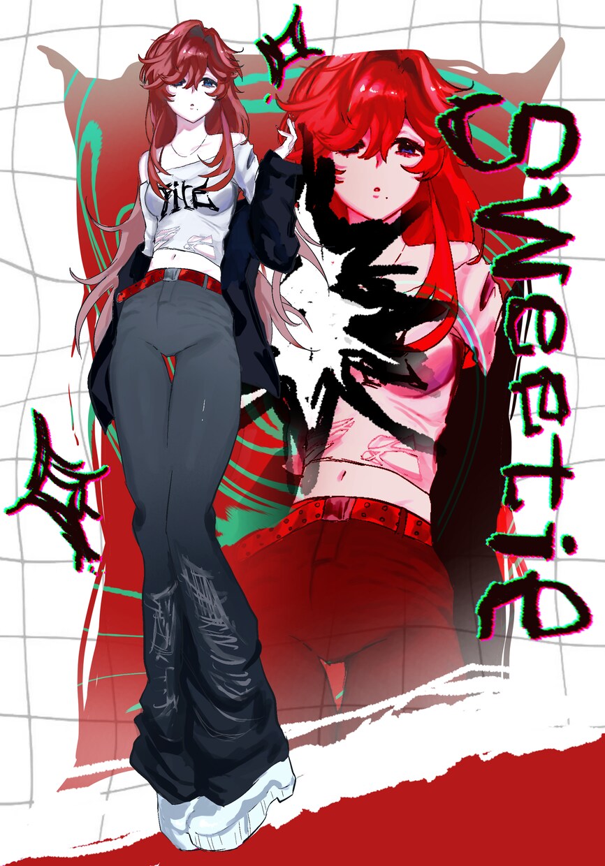 商用◯！立ち絵やMVイラストなど受付ています カッコいい絵柄が得意です♡お急ぎ納品も可能です！ イメージ1