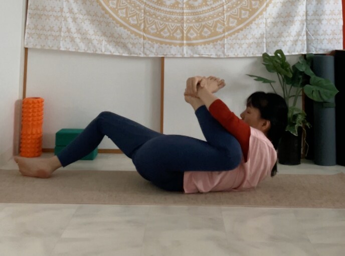自宅でオンラインヨガのプライベートレッスンできます 老若男女問わず、ワンツーマンであなたの為のヨガ指導が可能です イメージ3