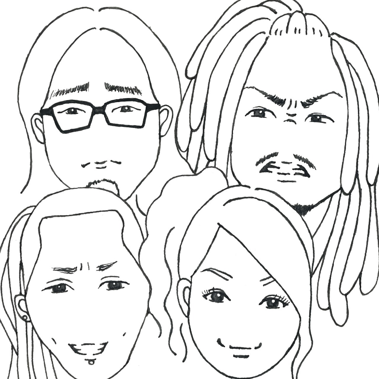 似顔絵描きます 全人類をやさしくかわいく描く似顔絵です！贈り物やアイコンに イメージ4