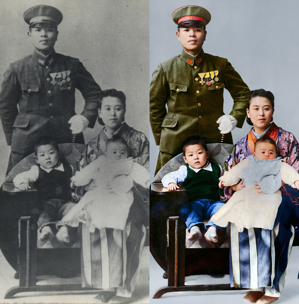 古い写真粗い写真を高画質カラー化し動画化もできます 驚くほど鮮明に、あなたの写真が生まれ変わります！ イメージ3