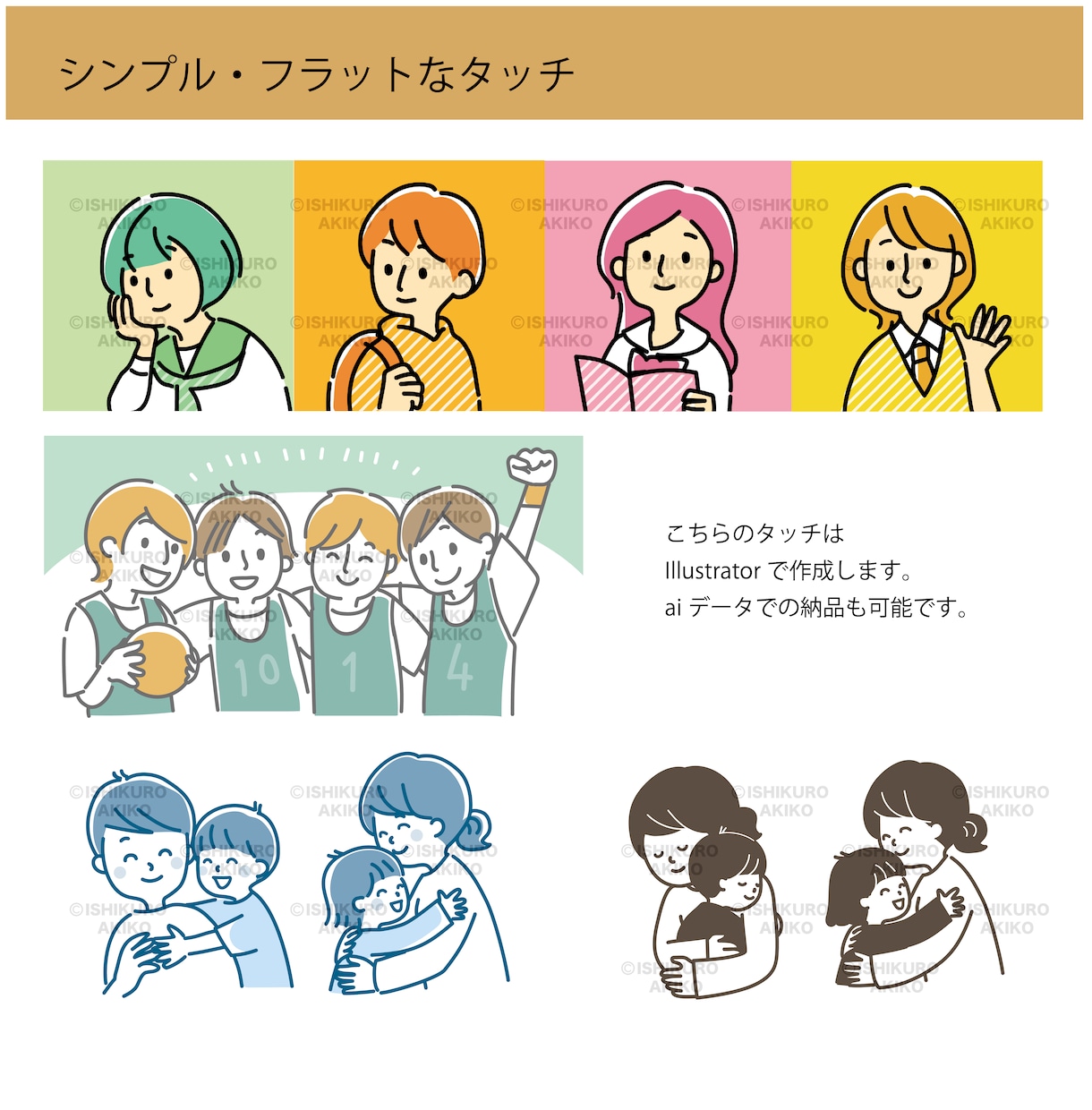 明るいタッチでわかりやすいイラスト制作します 経験豊富なプロイラストレーターが丁寧にヒアリング イメージ5