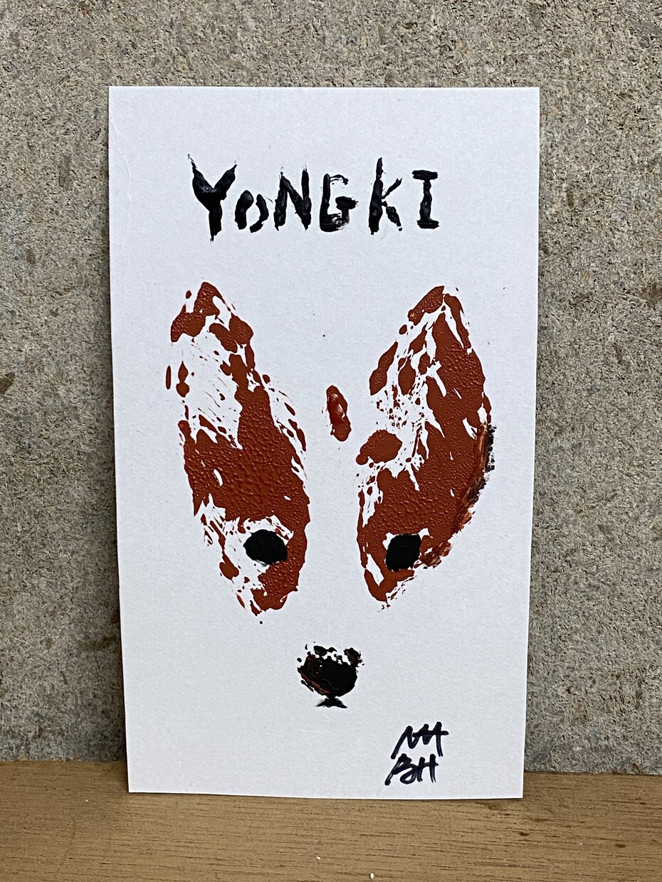 愛犬のイラストを描きます 愛犬のおしゃれなインテリアアートを描きます。 イメージ3