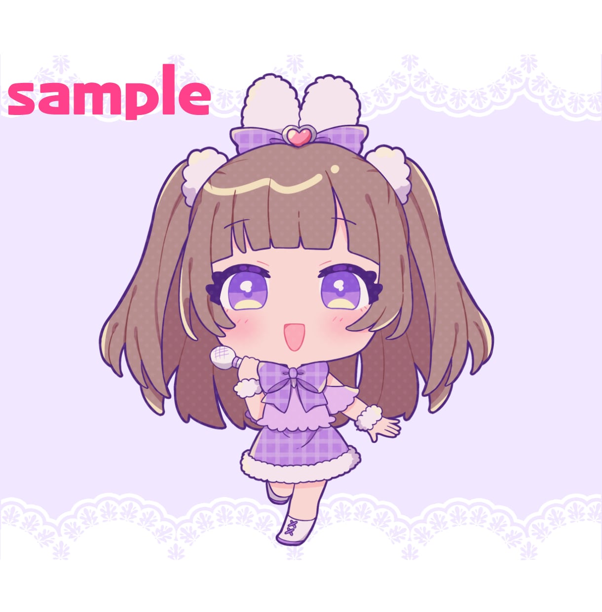 ポップなデフォルメイラストお描きします グッズ、LINEスタンプ、アイコン、配信での使用などに！ イメージ4
