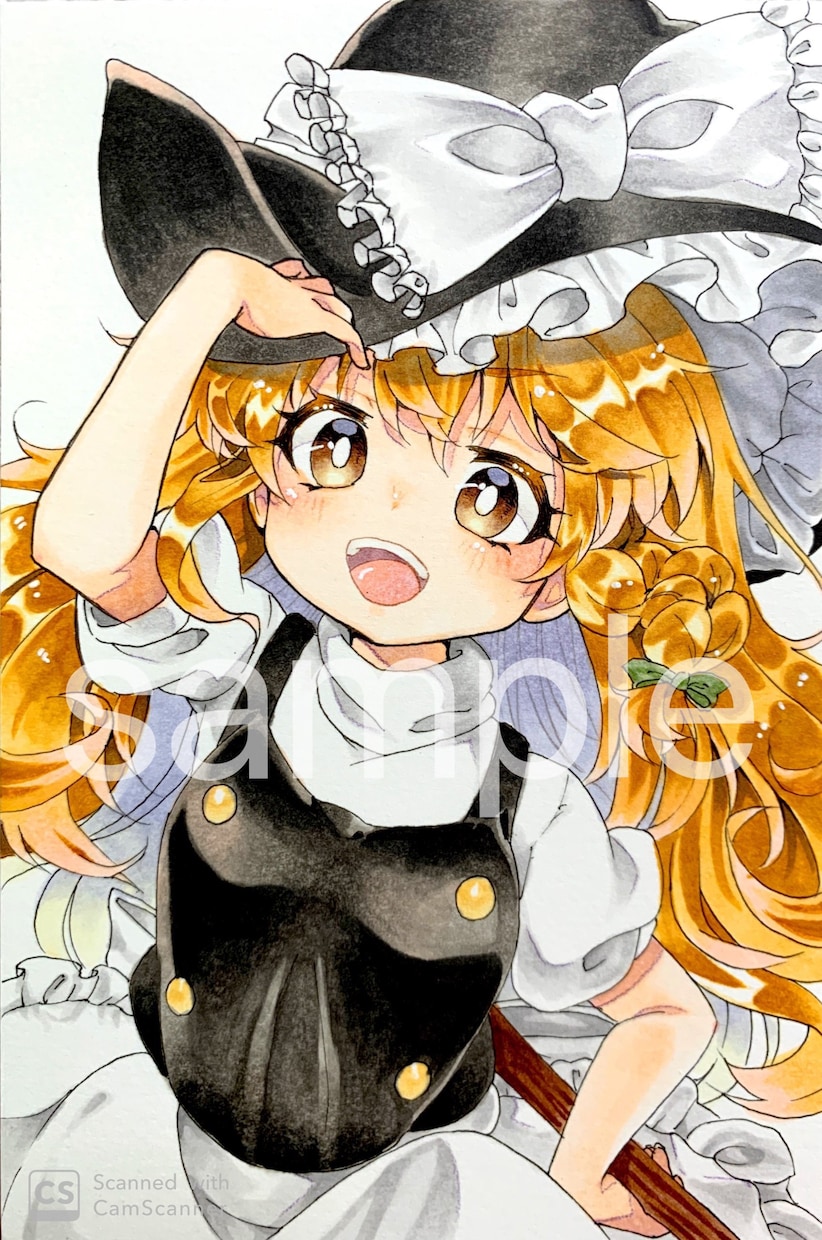 コピックで描いたイラストをお手元にお届けします アナログならではのぬくもりのあるイラストをお届けします♡ イメージ7