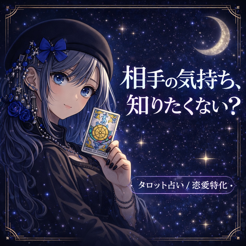 あの人の本音と今の気持ち占いますます 言葉にしない本音、すべて視ます イメージ1