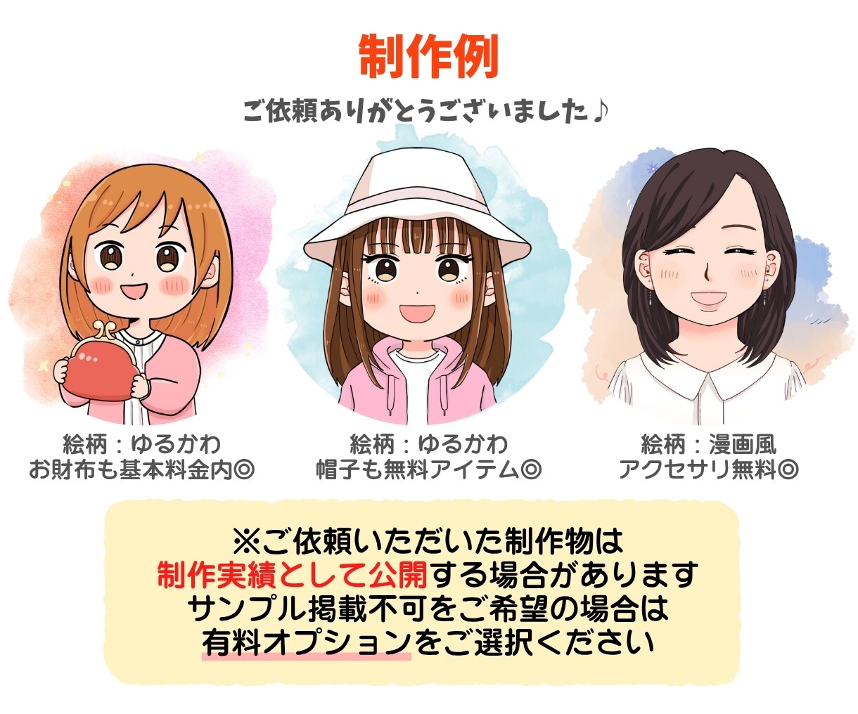 ビジネスに◎マーケ視点で集客力UPアイコン描きます 同人誌販売実績2500部♪SNS集客＆ファン獲得を加速します イメージ9