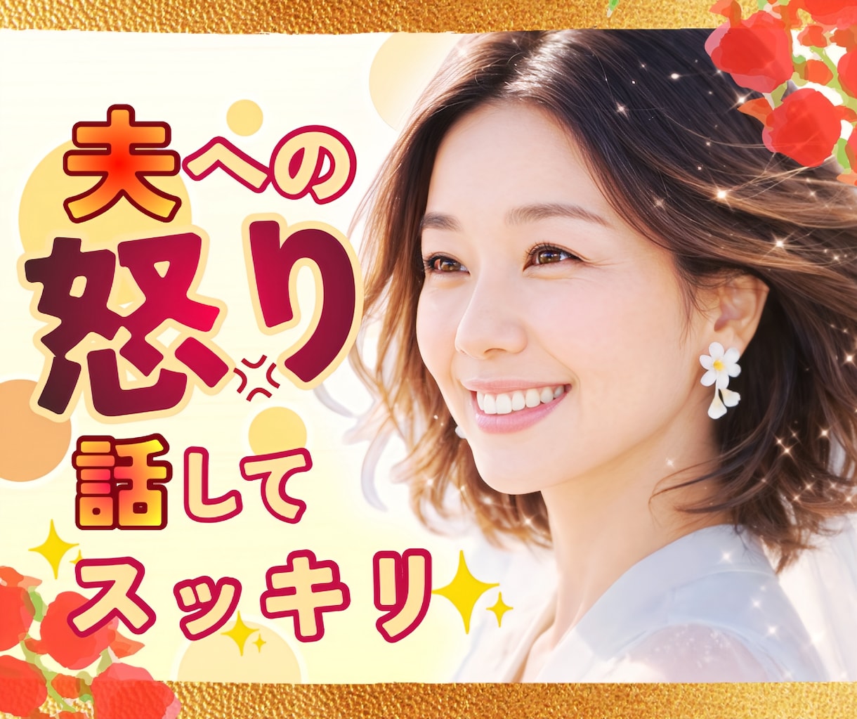 あー腹立つ‼︎旦那様への愚痴や不満に寄り添います 夫婦不仲/家庭内別居/会話/孤独/寂しい/不満/愚痴/我慢 イメージ1