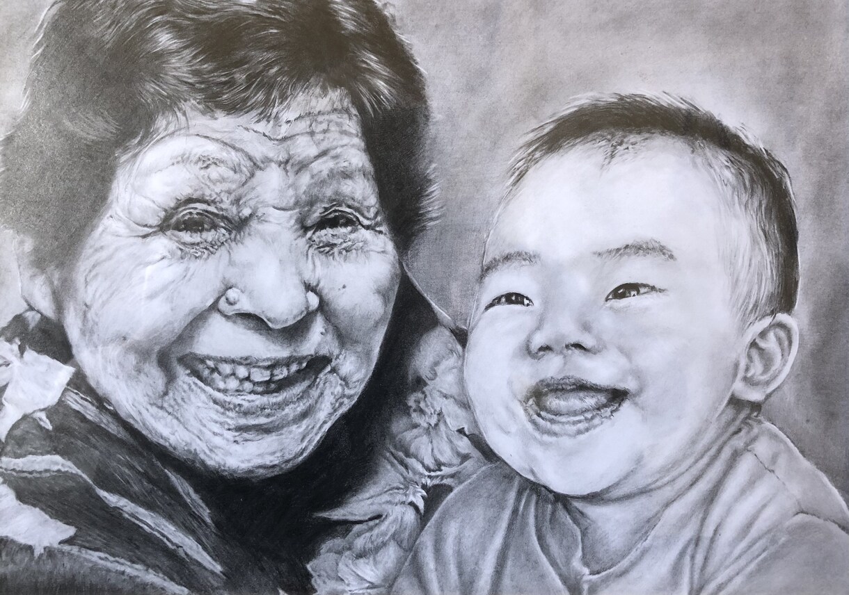 鉛筆でリアルな似顔絵など描きます アナログの原点　手描き鉛筆画の魅力を イメージ6