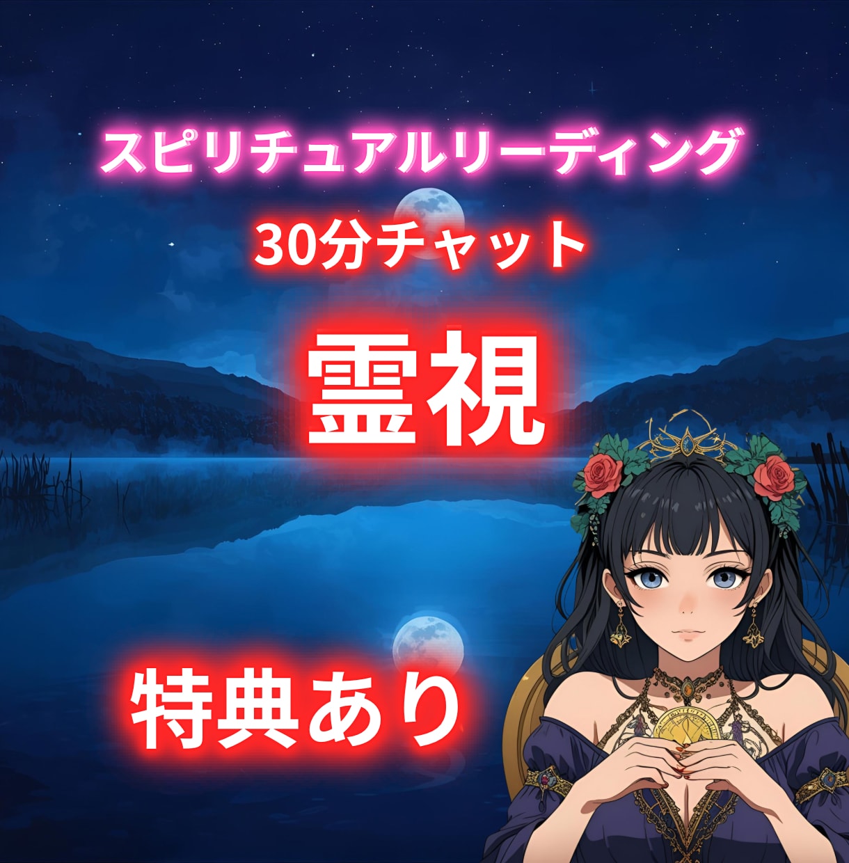 30分チャットで恋愛のお悩みを霊視鑑定します 30分じっくり相談しながら恋愛を鑑定します イメージ1