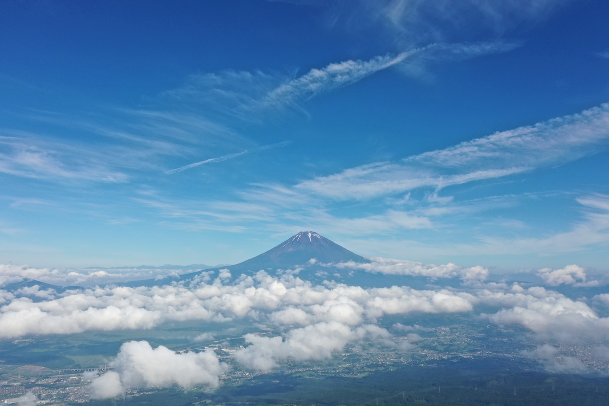 ドローン空撮を行います 空撮画像・映像(4k)を提供します静岡・山梨・神奈川土日祝 イメージ1