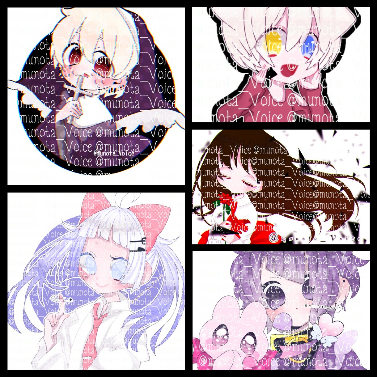 SNS用アイコン描きます Twitterやキャス配信とかに⸜(* ॑꒳ ॑*  )⸝ イメージ3