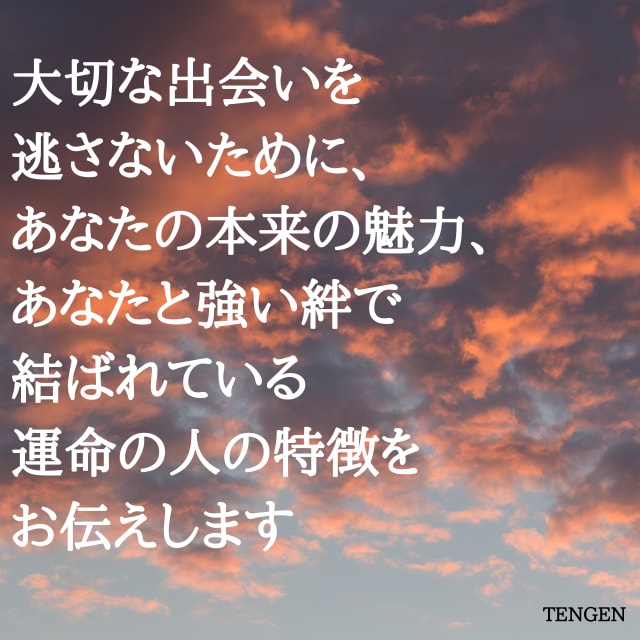 縁結び鑑定 ソウルメイト「運命の人」の特徴教えます 「運命の人」と出会うための準備 イメージ2