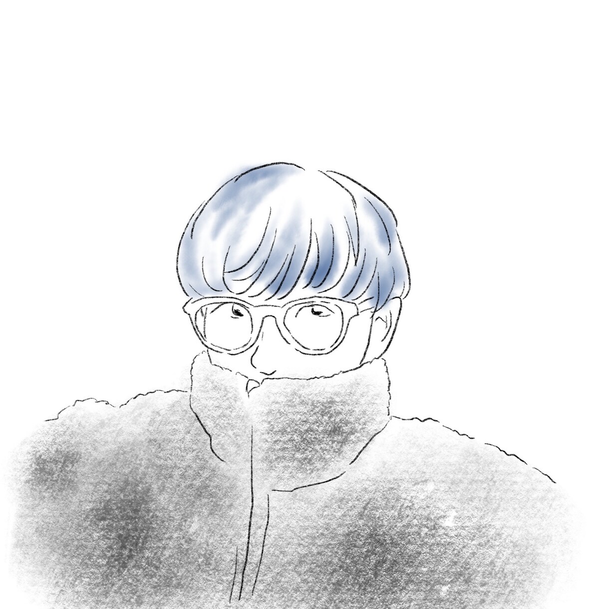 ご希望の写真から人物イラストを制作します やわらかくおしゃれな雰囲気、アイコン・ヘッダーなどに！ イメージ3