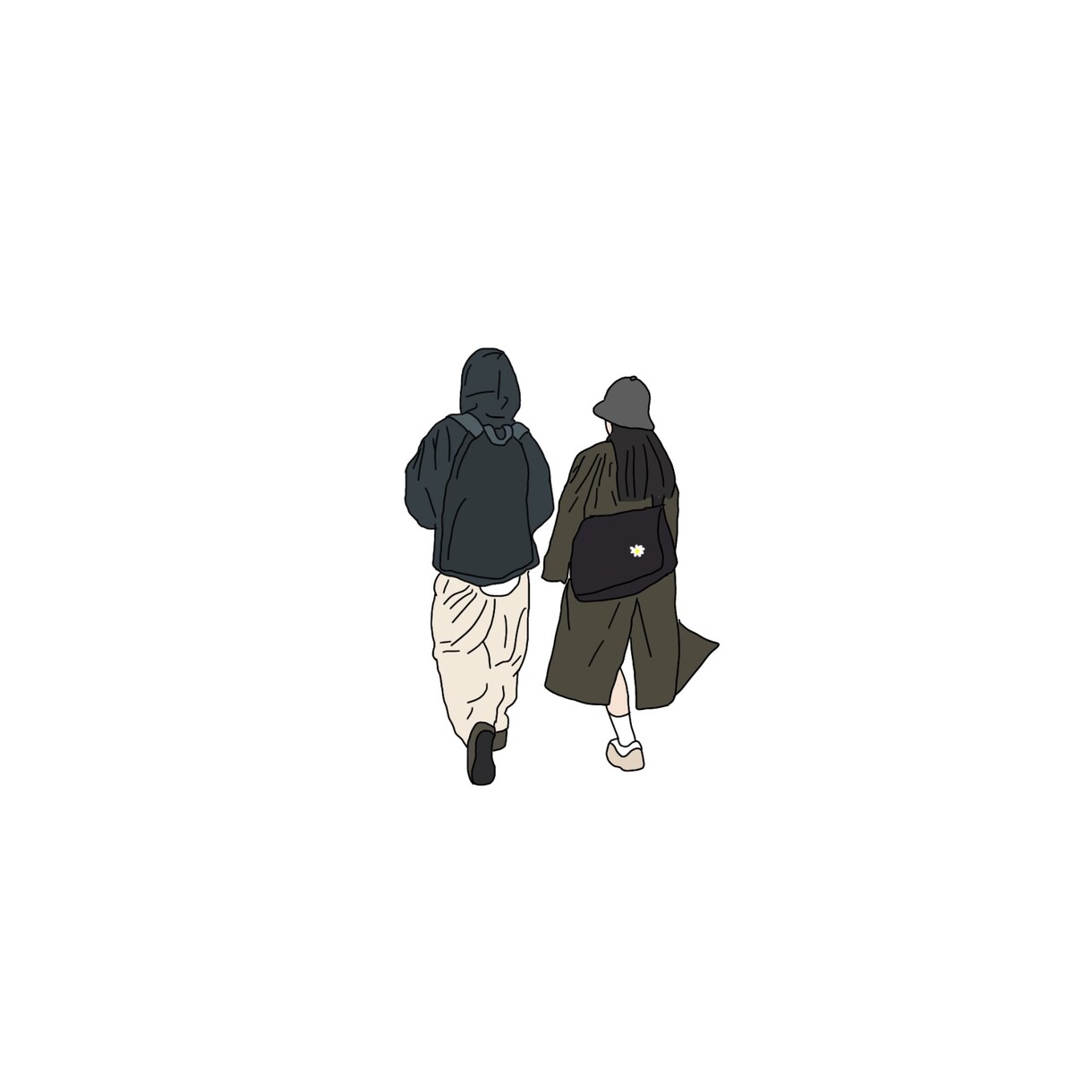 シンプルでお洒落なイラストを書きます SNSで褒められること、間違いないです！本当に！ イメージ5