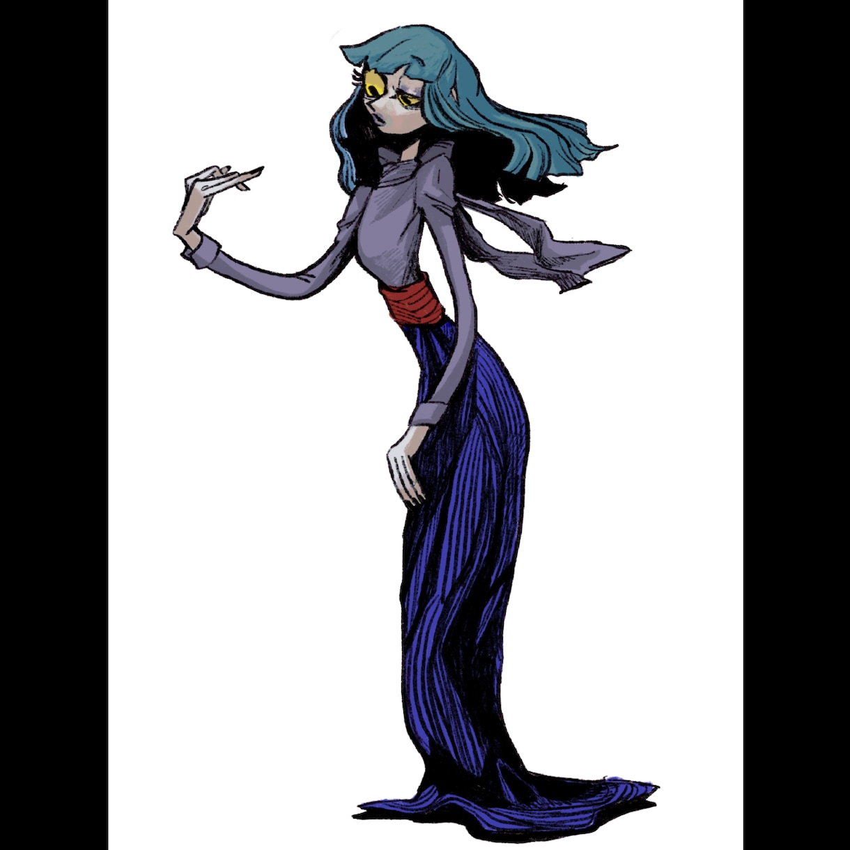 カートゥーン調のキャラクター立ち絵描きます 挿絵やTRPGなどのイラストにぜひ！ イメージ4