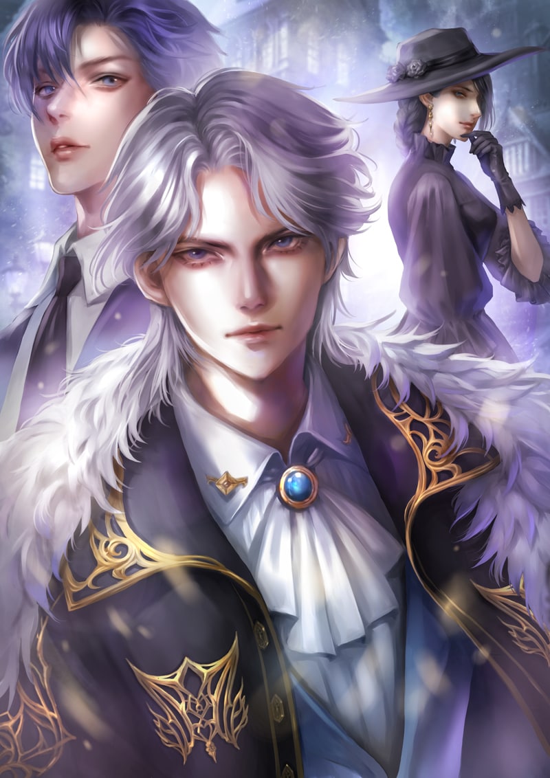 厚塗りセミリアルな人物イラスト描きます 商用可。ゲームRPGや書籍の挿絵等、幅広く対応可能です イメージ3