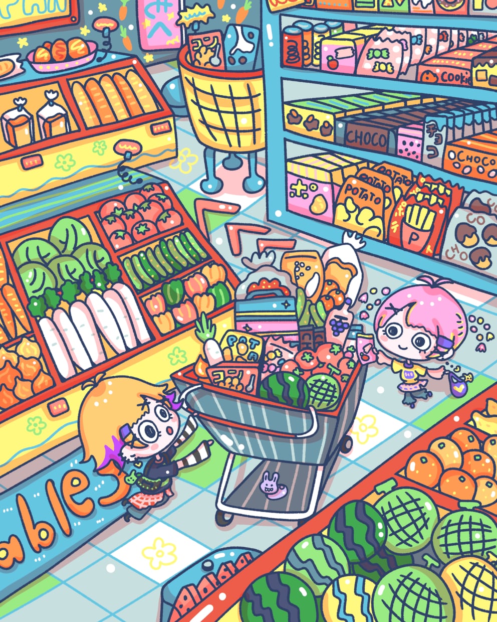 商用可！かわいくてシュールなイラスト描きます アイコン・動画・書籍など何でもご相談ください！ イメージ5