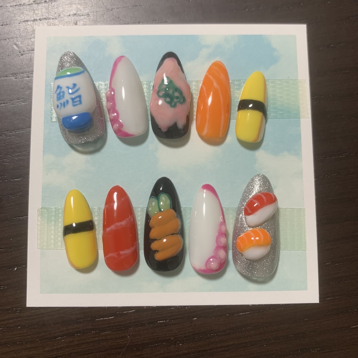 ネイルチップオーダー受付ます ど素人ですが丁寧に作成致します。 イメージ8