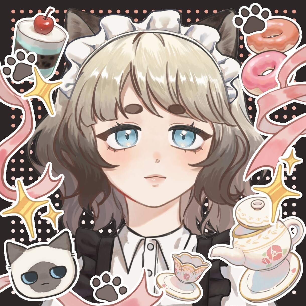 キャラクターをイラストに描きます 「推しキャラも自分キャラも、世界に一つだけのアイコンに」 イメージ1