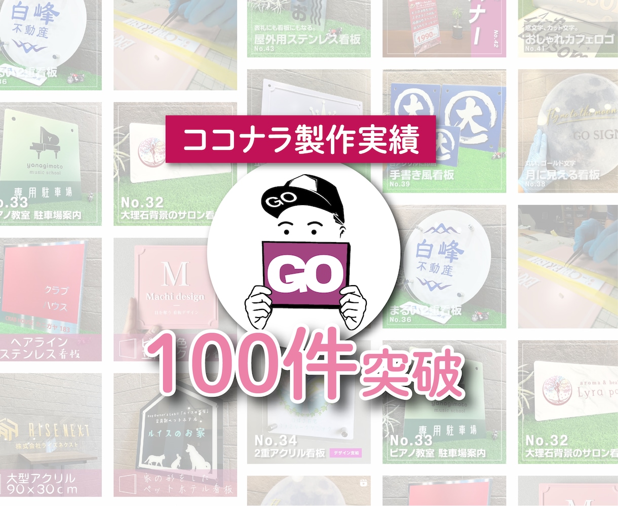 一石二鳥、【看板とロゴデザイン】を3案作成致します 開業を考えている方ならこのサービスがお得!看板とロゴが同時に イメージ3