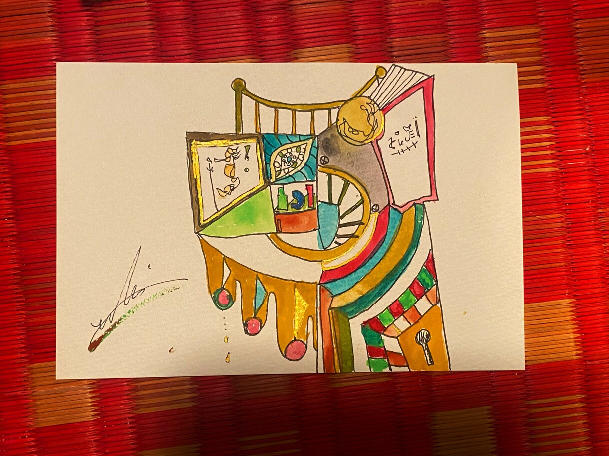 MUCACHIの世界の絵を提供します MUCACHIの絵　ただ絵を描くだけ イメージ1