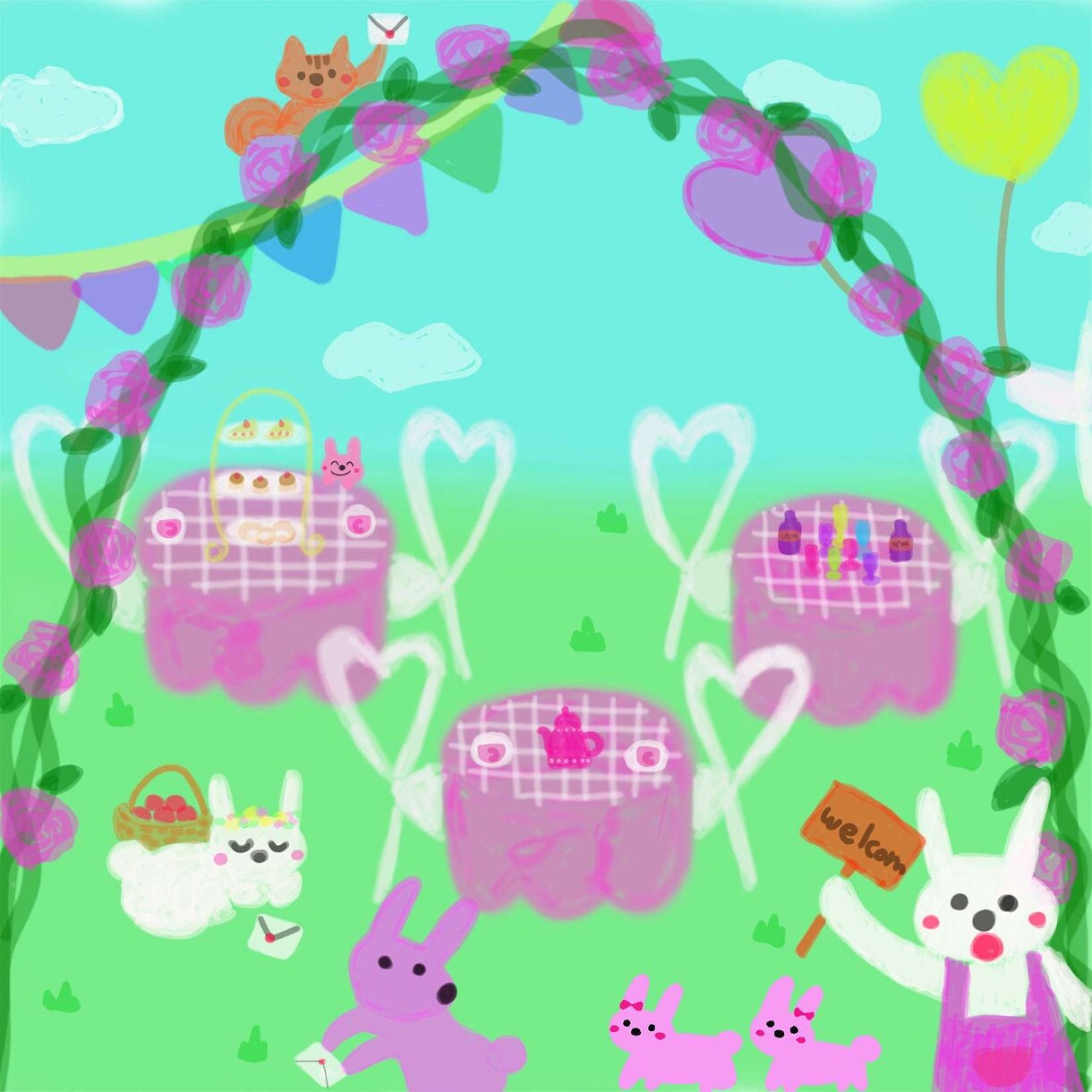 商用可！かわいい動物イラストを描きます カラフルでかわいいアイコンやロゴにチェンジしませんか？ イメージ6