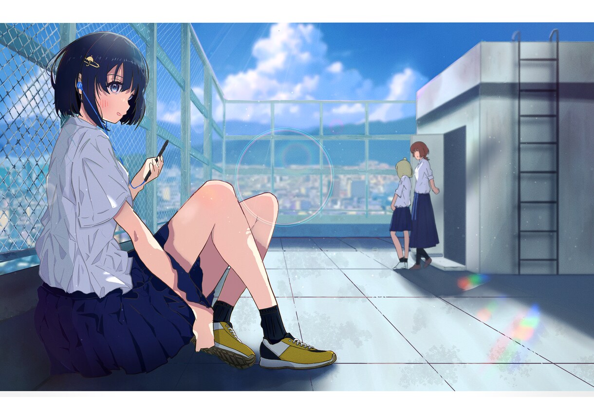 お値段以上のイラストを提供します 一枚絵〜キャラデザ、美学生がどんな無茶振りにも答えます イメージ1