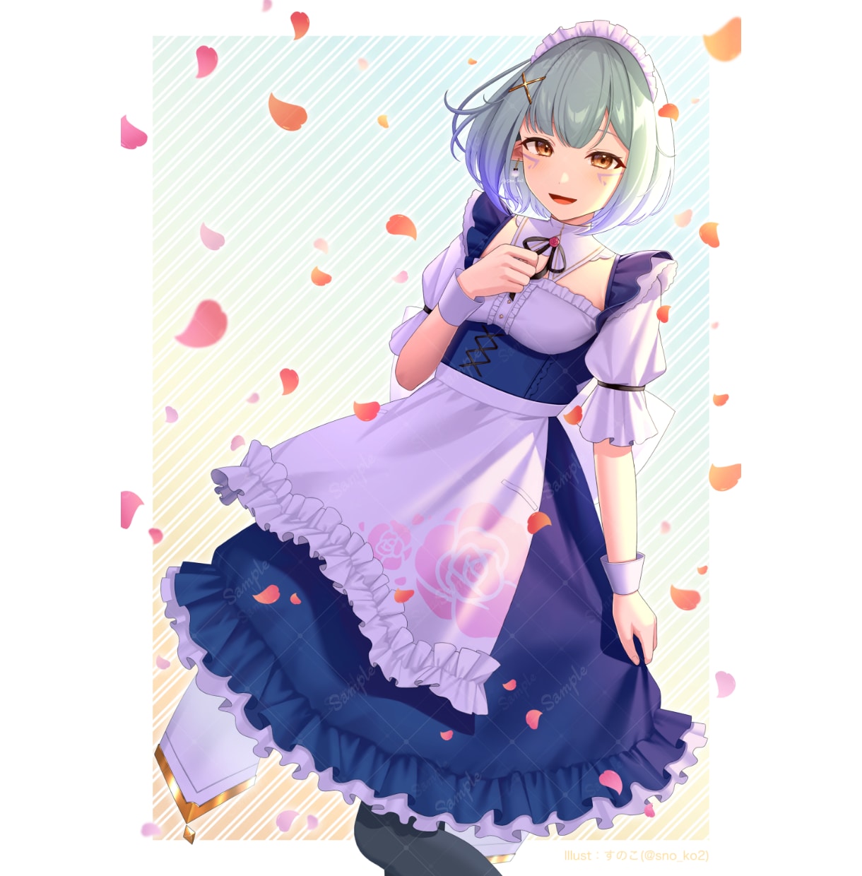 表紙･挿絵･MV･サムネイルなどの一枚絵描きます キャラクターメインから背景メインまで幅広く対応可能です イメージ9