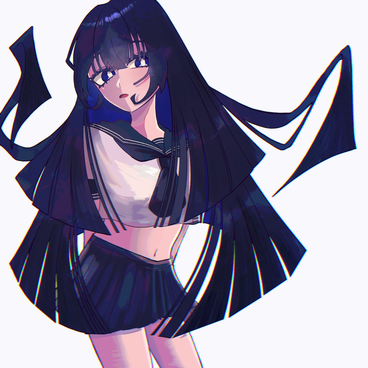 SNSで使えるイラスト描きます 【格安】 目を惹く雰囲気重視イラスト｜SNS用・即対応◎ イメージ1
