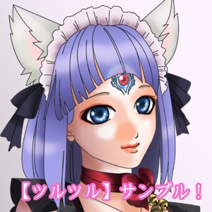 MMOのアバターをモデルにイラストアイコン作成いたします。 イメージ2