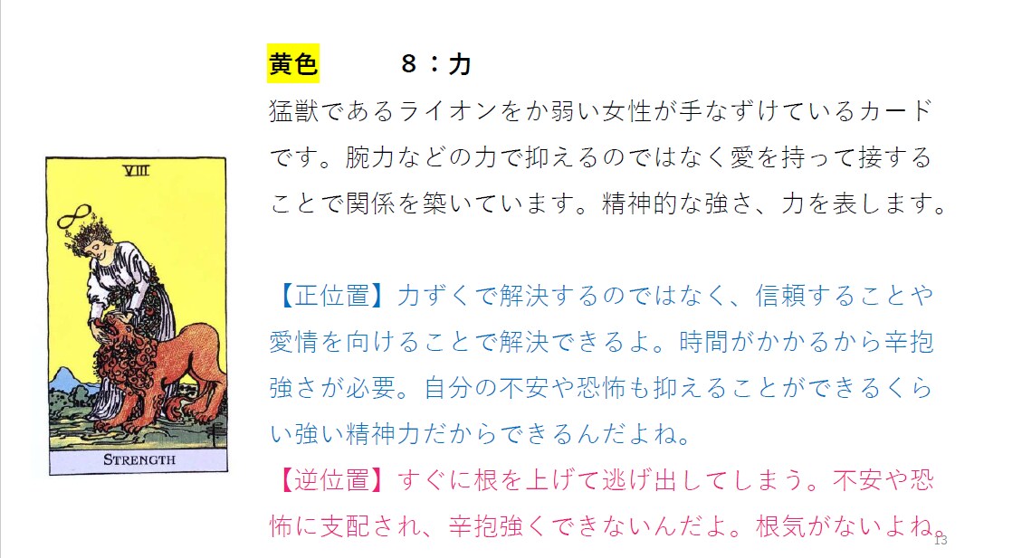 セット割★タロットカードの意味とスプレッド教えます カードの意味とスプレッドのお得な充実セット イメージ3
