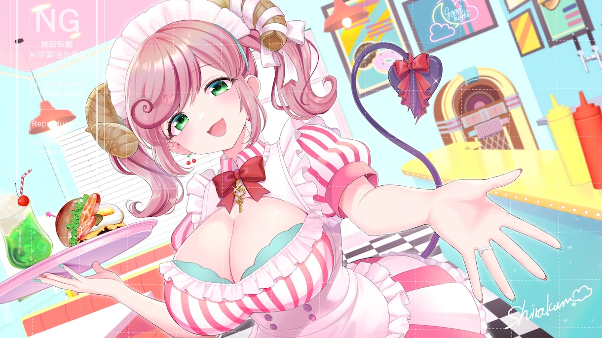 商用OK！目を引くキャラの一枚絵描きます 絵柄寄せが得意です♪リアル調、アニメ調幅広く対応します！ イメージ2