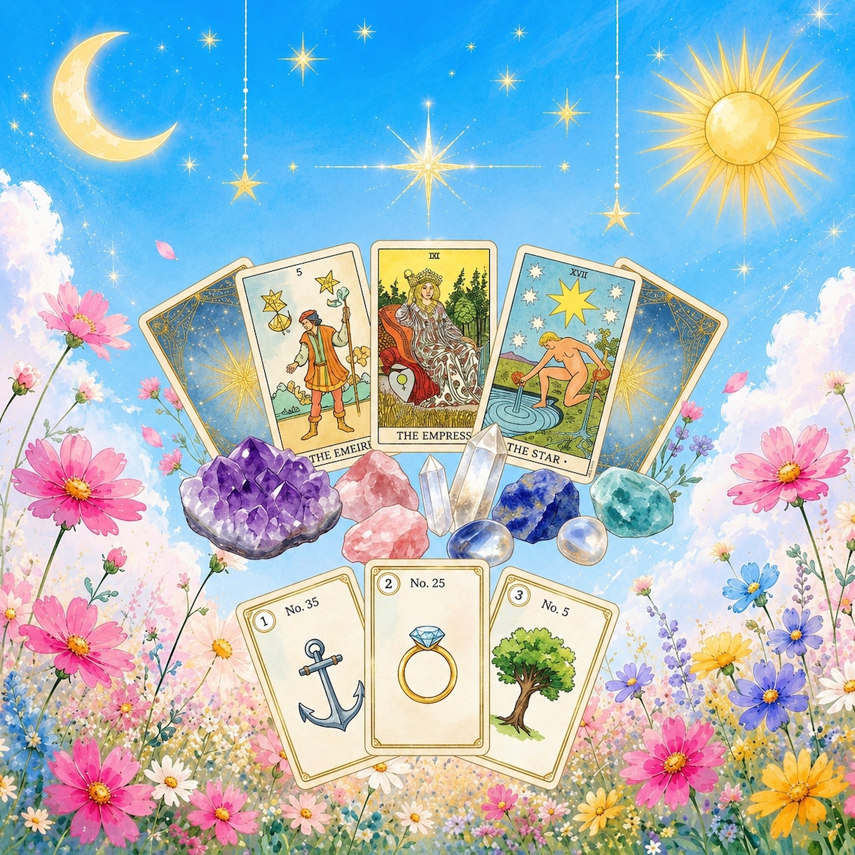 お相手の気持ち特化⭐️質問は複数承ります ⭐️追加ご質問2往復承ります⭐️占い結果写真添付いたします。 イメージ1
