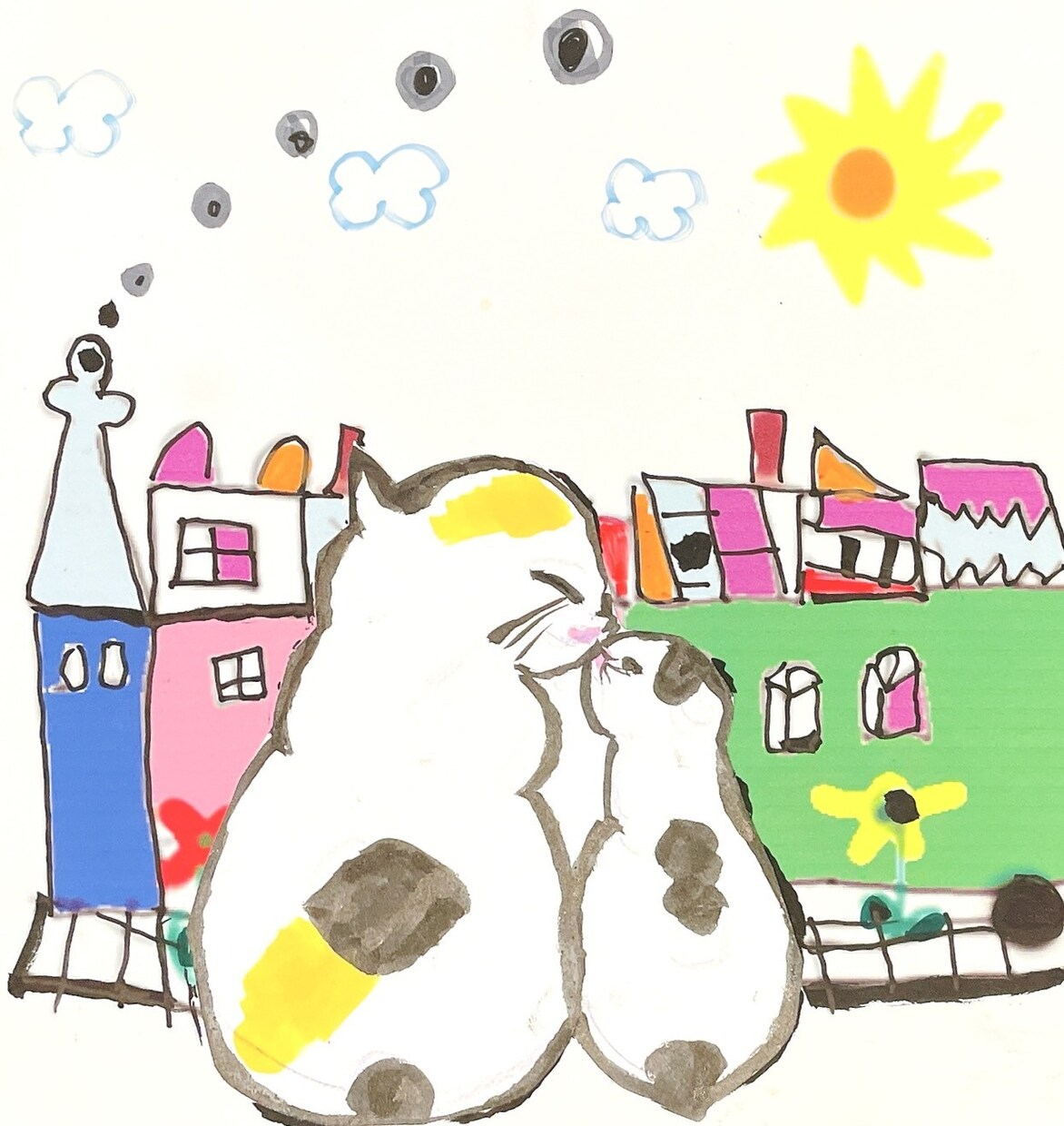 個性的な墨アート描きます 似顔絵、挿し絵、アイコン、風景など イメージ2