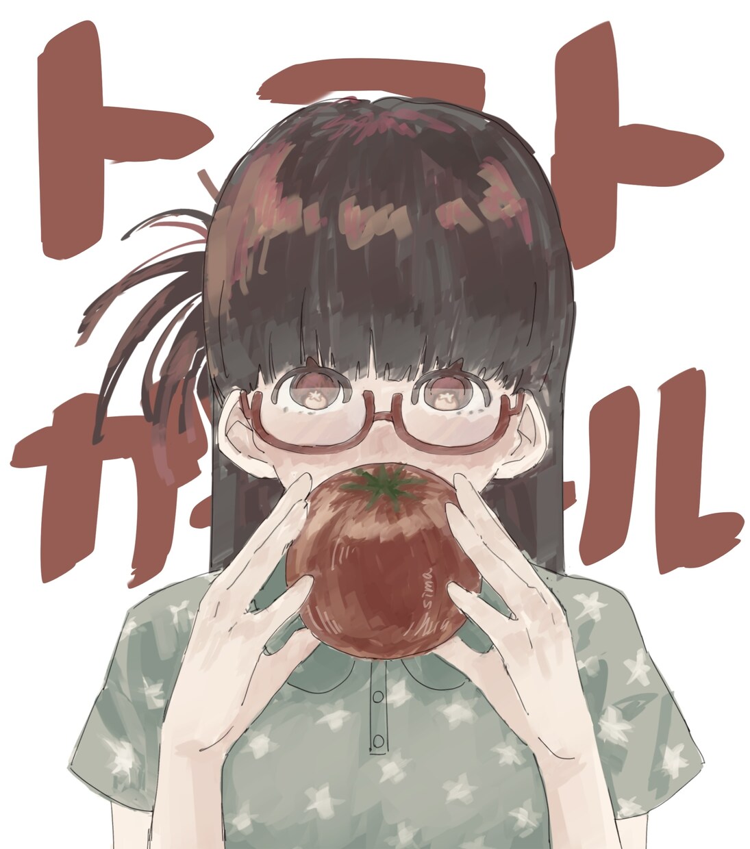 商用利用可SNSなどに使えるイラストを描きます そのキャラにしか出せない雰囲気を引き出します。 イメージ1