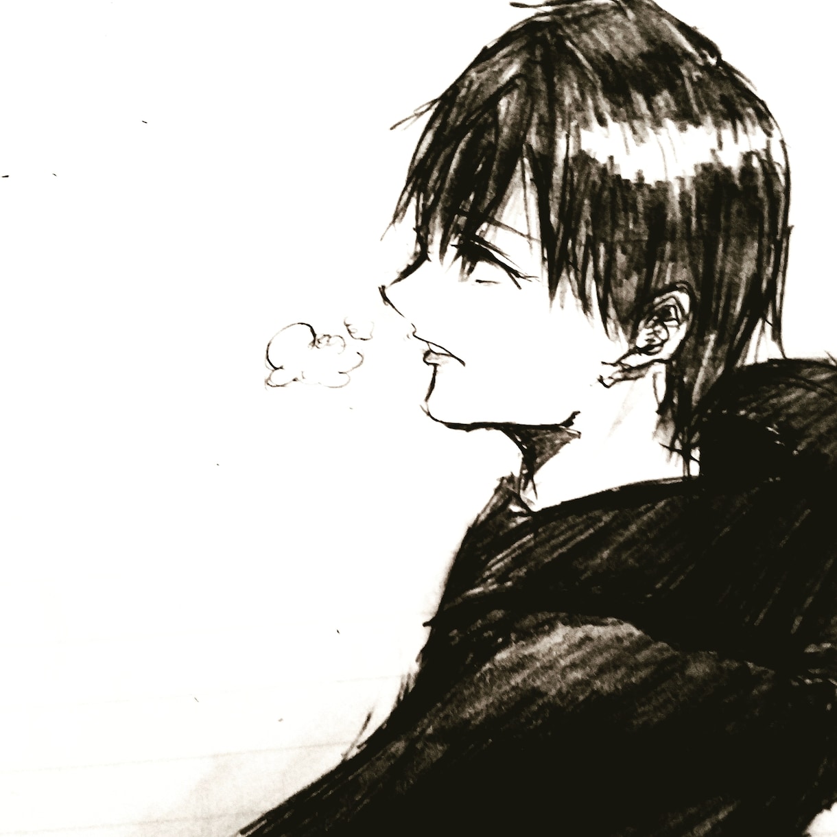 ご要望の曲を聴きながらイラストや似顔絵を描きます ふさわしい曲のリズムに、優しいタッチを添えて。 イメージ3