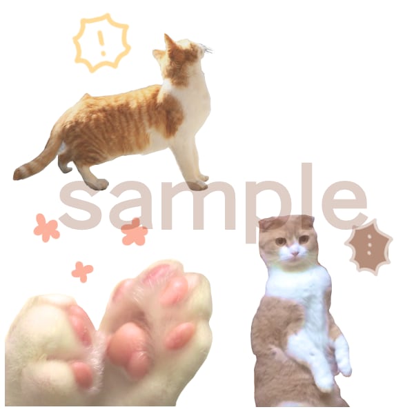LINEスタンプ8個作成します オリジナルキャラクター、写真、手書きイラストなど イメージ2