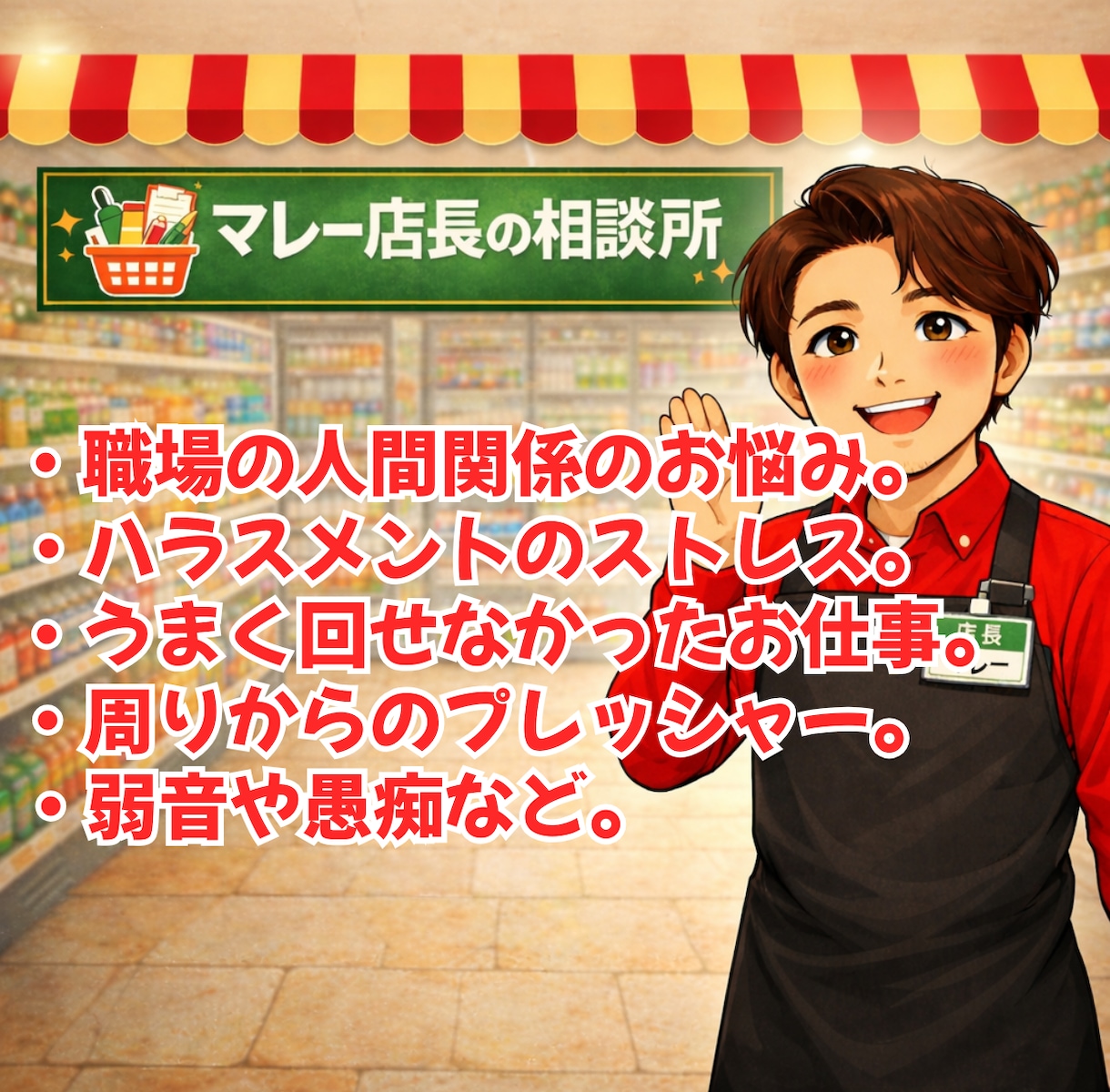 明日も普段通りの自分であるため。店長がお聞きします あなたの心が限界を迎えてしまう前に・・・・ イメージ4
