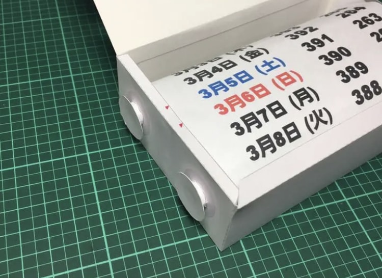 カウントダウンカレンダーの型紙データを作成します 会社や個人の記念日、イベントなどにご活用ください。 イメージ6