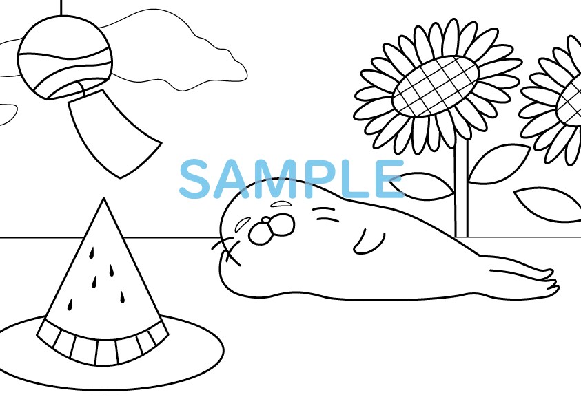こども向け！かわいいぬりえお作りします かわいい子ども向け！動物・行事・乗り物など何でも〇商用利用可 イメージ4