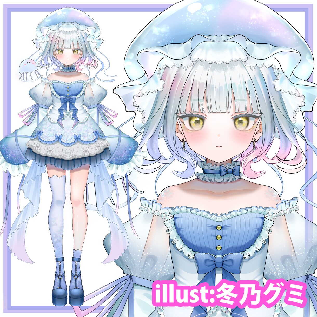 夢を叶えるハイクオリティなLive2D制作をします 個性豊かで高品質なモデリングをします イメージ2