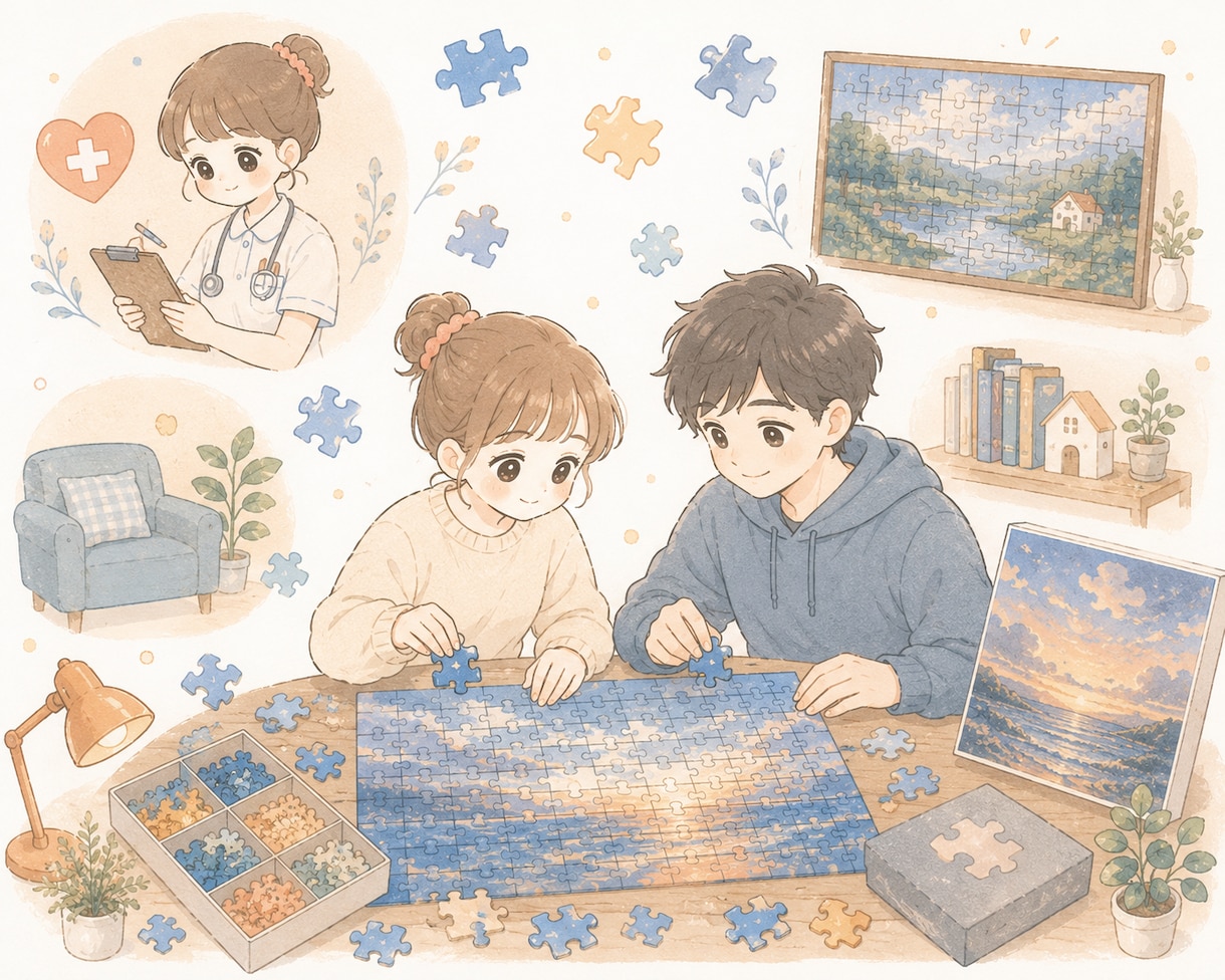 ジグソーパズル代行いたします 時間がなくても、飾りたい気持ちはそのままに！ イメージ1