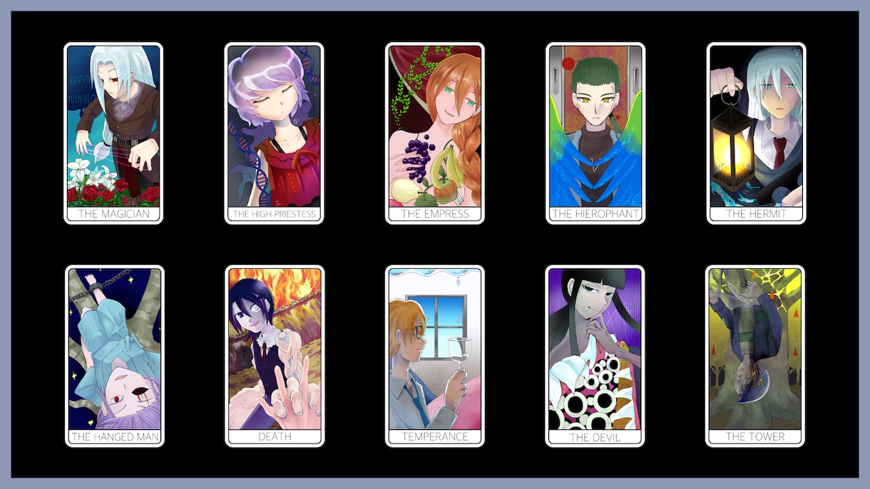 あなたの世界を彩るオリジナルイラストをお描きします MV・動画サムネ・小説挿絵・TRPG・Vtuber活動に！ イメージ3